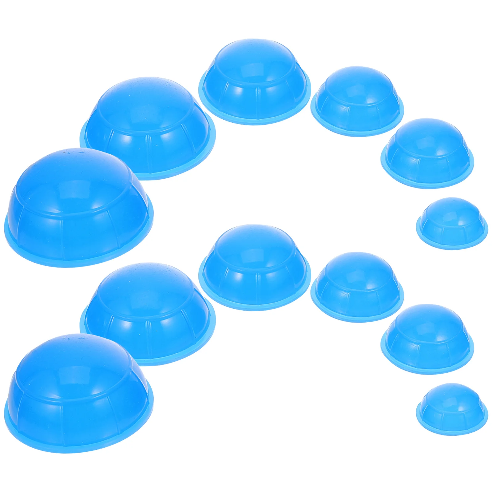 

12Pcs Silicone Cupping Massager Set Portable Suction Cup Body Relax Massage Muscle Recovery Therapy Cupping Massager