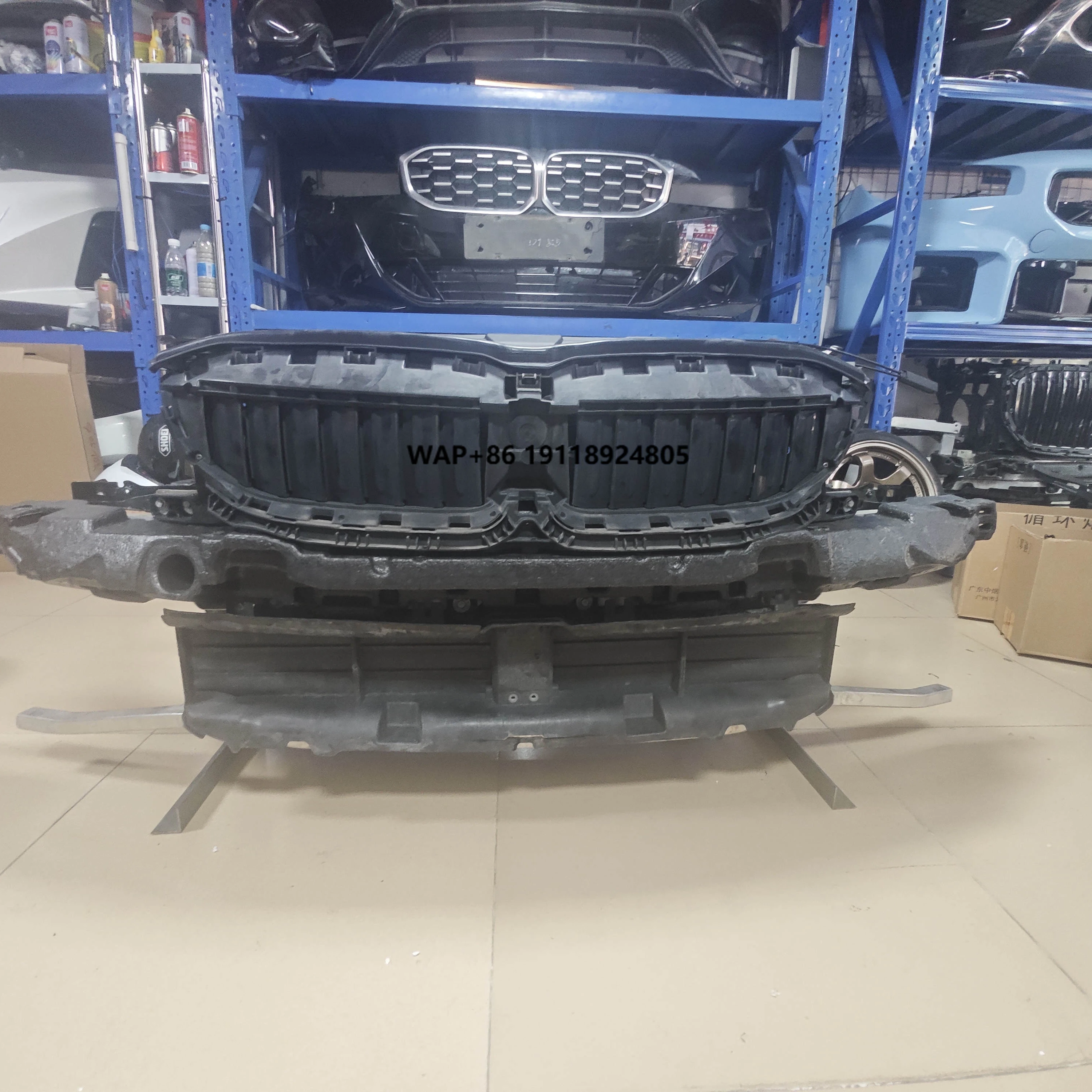 

Dissembled Wholesale Front Mouth Nose Cut Assembly Included With Radiator Condenser Fan Fit For G20 3Series LCI 2018-2020