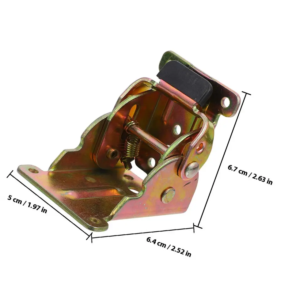 Heavy Duty Self Locking Folding Table Hinge for Coffee Dining Tables Metal Invisible Hinge Lock Folding Table Leg Hinges Riser