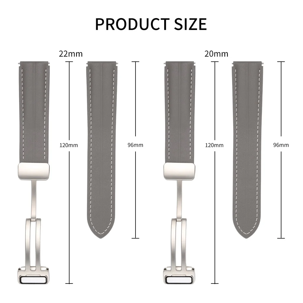 Кожаный ремешок с магнитной пряжкой для Huawei Watch GT3 GT4 SE GT2 GT2e Watch4 Watch3 Pro GT 2 3 4 2e 42 мм 43 мм 46 мм Браслет