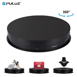 PULUZ USB Electric 360 Degree Rotating Turntable Display Stand For Photography Video Vlog Shooting Props Turntable 15cm 30cm