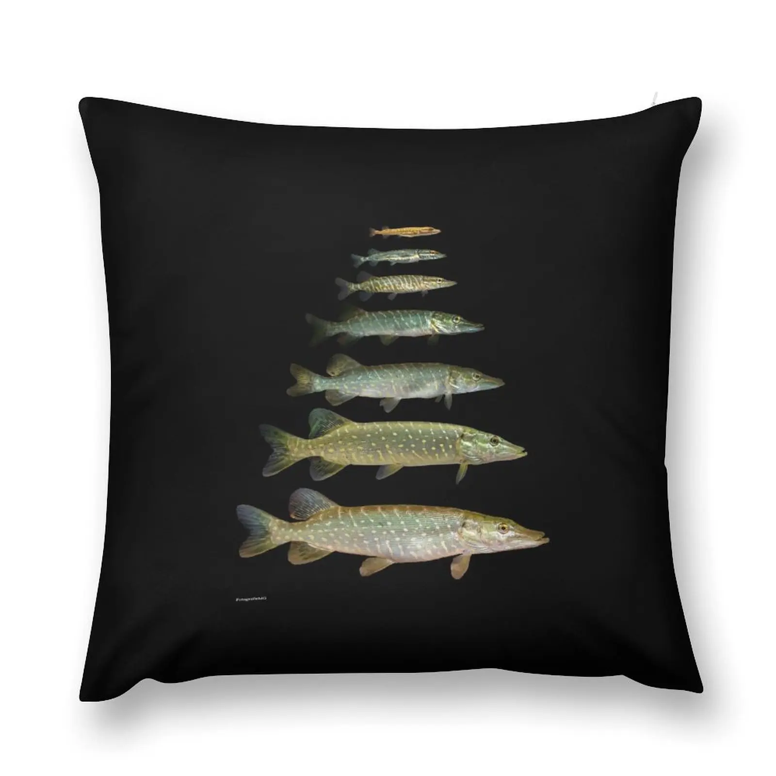 Northern Pike Throw Pillow christmas cushions covers New year Decorative Cushions For Luxury Sofa pillow