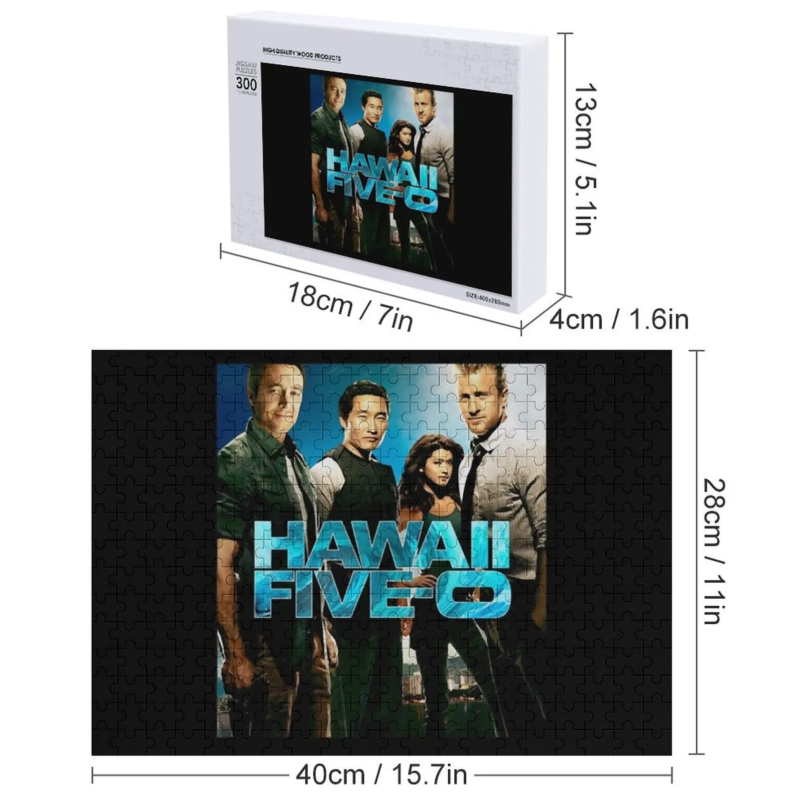 Birthday Gifts Hawaii 5-0 Awesome For Movie Fan Jigsaw Puzzle Personalized Child Gift Personalised Puzzle