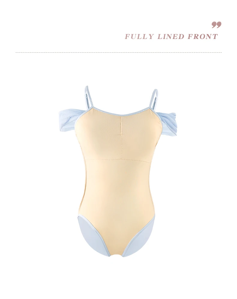 Frauen Ballett Trikots Einstellbare Leibchen Erwachsene Elegante Tanzen Bodys Gymnastik Trikots Ballett Tanz Trikots – Detail 6