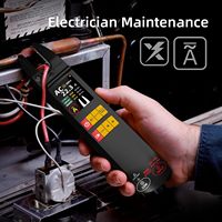 BSIDE U5 Clamp Meter Open-Jaw DC AC 600A Smart TRMS Digital Multimeter Amp Capa Diode Ohm Hz Continuity V-Alert Live Tester