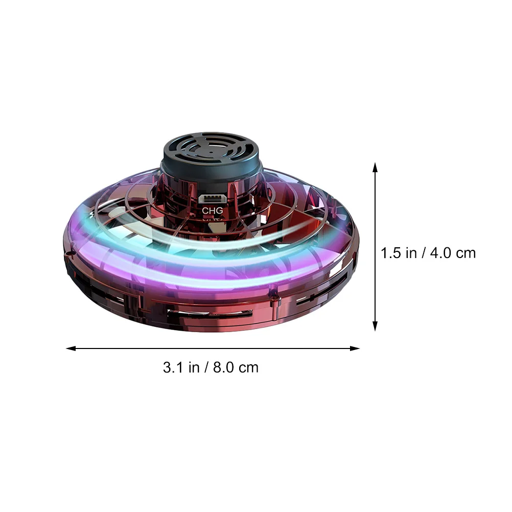 Gyrocraft Gyroscope Flying Tricked Out Toy Outdoor Reliever Decompression Funny UFO Portable Child Model