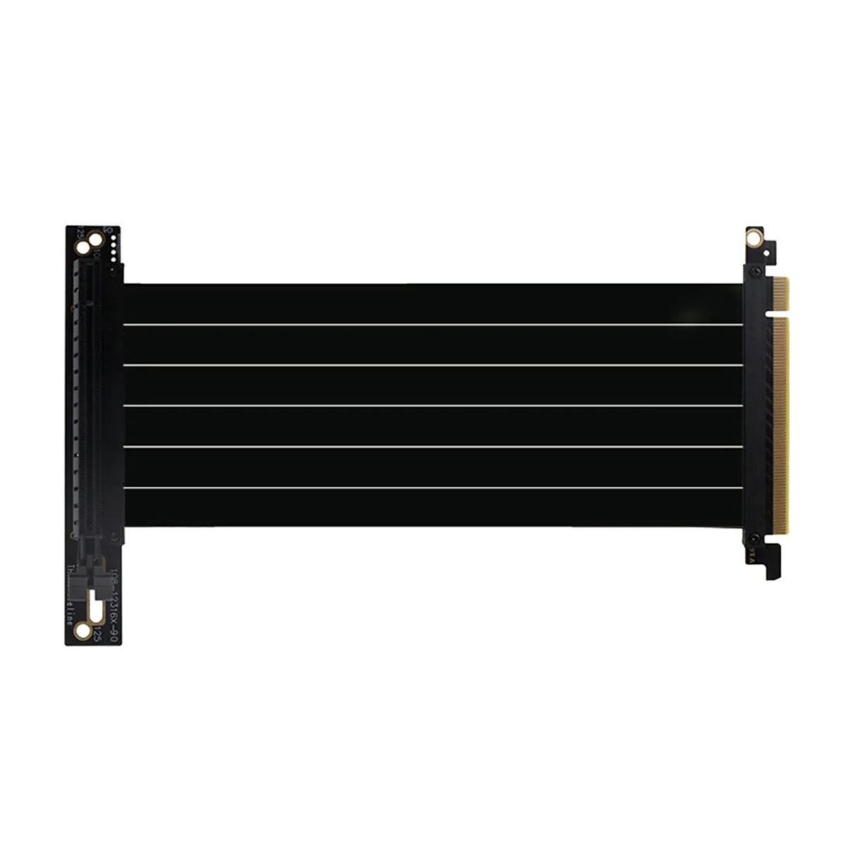 

ABEP-PCI-E 3.0 16X 90 Degree PCI-E Graphics Card Extension Cable Network Card Adapter, Full Speed and Stability 20 cm
