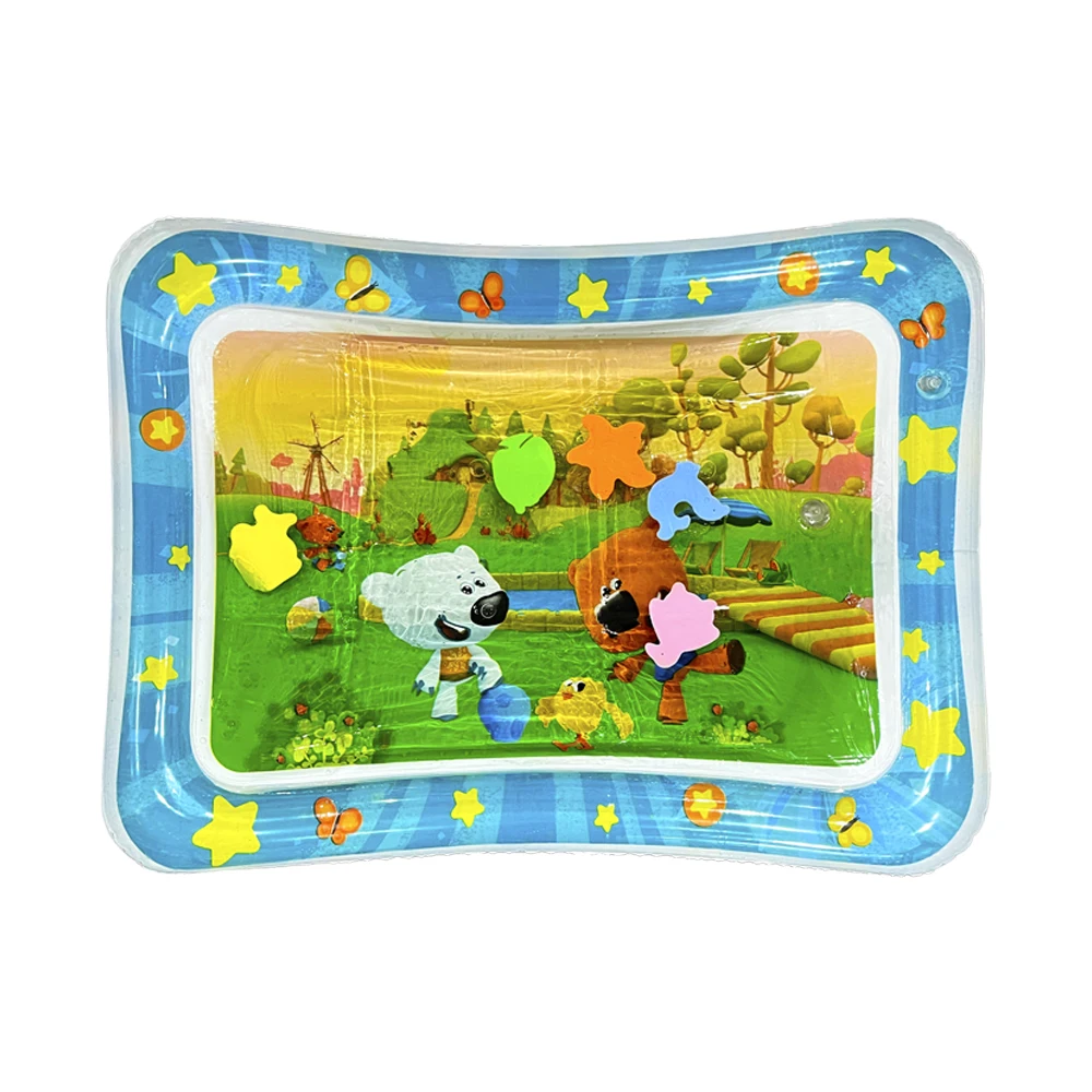 Tapis de jeu d'eau pour bébé, coussin gonflable en PVC pour nourrissons, temps du ventre, coussin d'eau pour enfants, jouets d'activité de développement pour l'éducation précoce