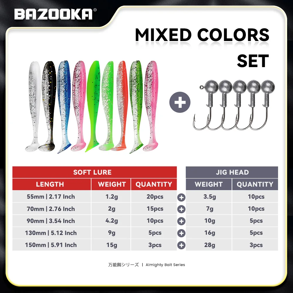 Bazooka Jig suave – Cebo silicone para lubina y lucio - imagen 4