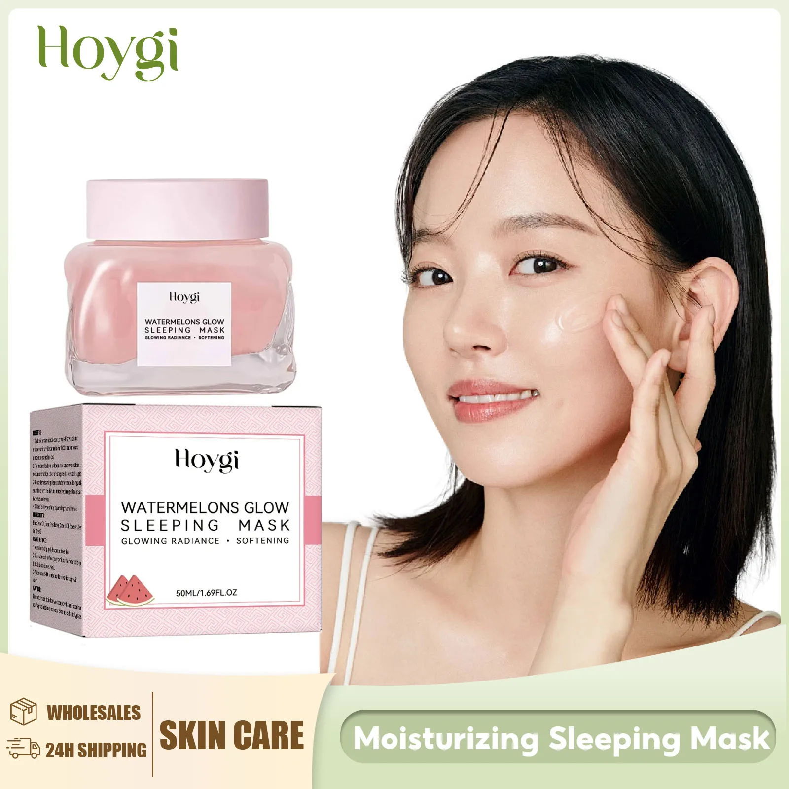 Moisturizing Sleeping Mask Shrink Pores Soothing Hydrating Repair Sensitive Skin Brightening Korean Skin Care Products