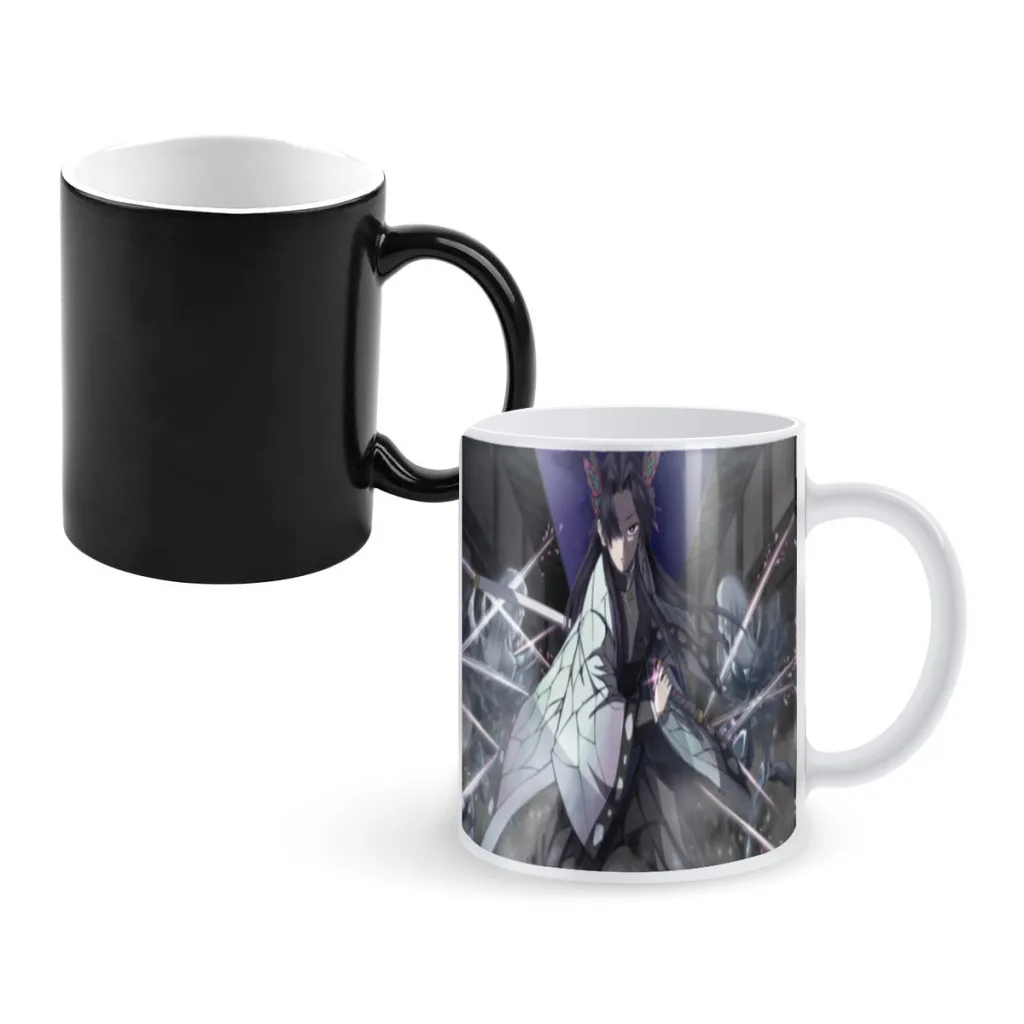 

Ghost Killing Blade Tanjiro Nedouzi Anime Mug Ceramic Office Mug That Changes Color Fashion Cups