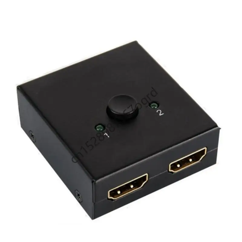 

Portable 4K/3D BiDirectional HDMIs Switcher HDMIs Splitter For Seamlessly Audios Video Switching In Various Environment 634A