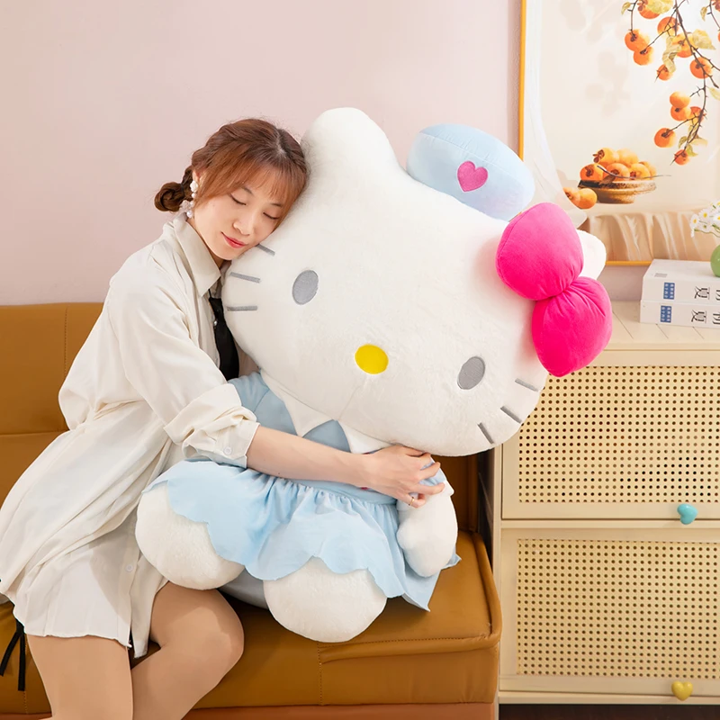 

Hello Kitty Plush Toy Sanrio Plushie Doll Kawaii Hello Kitty Stuffed Animals Hello Kitty Cushion Sofa Pillow Home Decor Kid Gift