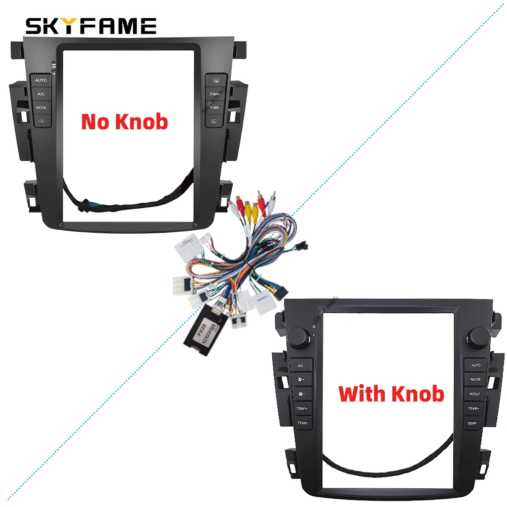 

SKYFAME Car Frame Fascia Adapter Canbus Box Decoder Android Radio Dash Fitting Panel Kit For Samsung SM7 Nissan Teana J31 Cefiro
