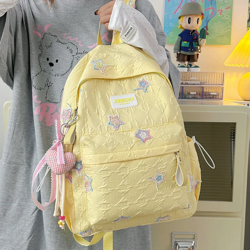 حقائب الظهر حقائب اليد المدرسية النايلون حقيبة صغيرة محافظ السفر حقيبة المدرسة عادية للمرأة التسوق اليومي