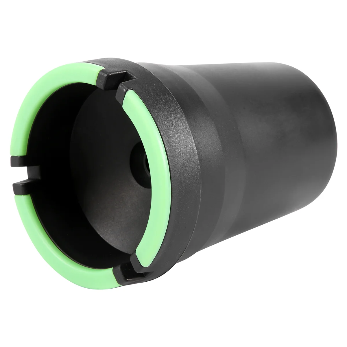 Stub Out Glow in the Dark Cup-Style Self-Extinguishing Cigarette Ashtray - Black