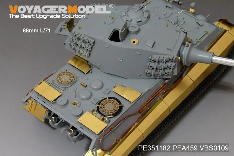 Voyager PE351182 WWII German King Tiger (Hensehel Turret) For DRAGON/ZVEZDA kit