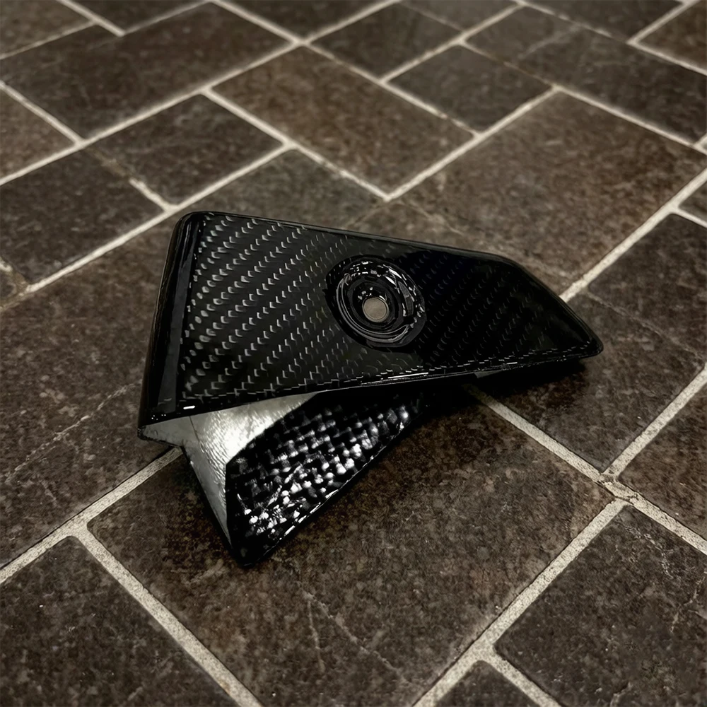 Motorcycle Carbon fiber Exhaust Pipe Cover Cowl Protector Heat Shield Guard FOR Triumph Street Triple 765 e 765RS 2023 -2026