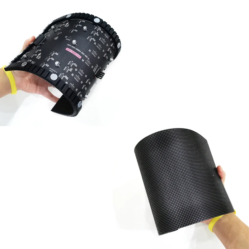 Indoor Flexible Full Color P2.5 SMD LED Display Module Matrix HD LED Panel 320x160mm 128 x 64 Pixels Video Wall for Advertising