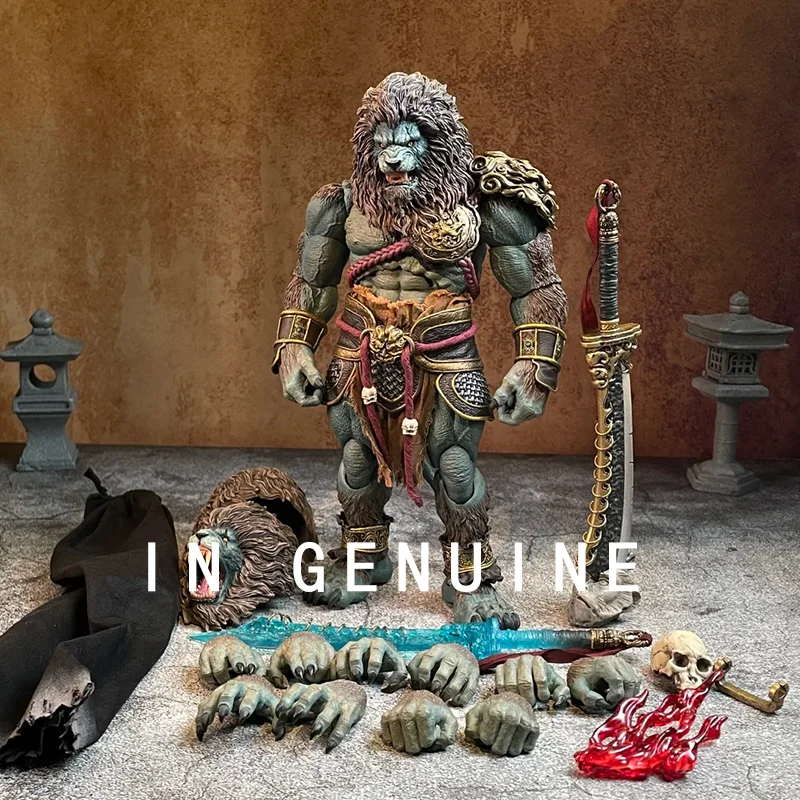 

K.Oitiaa 1/12 Scale Articulated Action Figure Green Lion Lion Camel Ridge Chinese Style Original Sealing Demon List Collectible