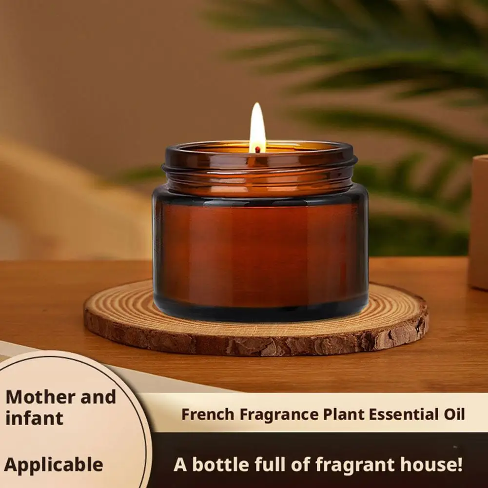 

Бездымная ароматическая ароматическая свеча ручной работы из соевого воска, подарок на день рождения, свечи, чашка, домашнее стеклянное украшение, фестиваль, вечеринка Weddi J3V2