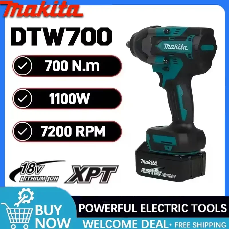 llave-de-impacto-inalambrica-makita-dtw700-llave-electrica-sin-escobillas-de-1000nm-destornillador-de-gran-torque-herramientas-electricas-para-reparacion-de-automoviles