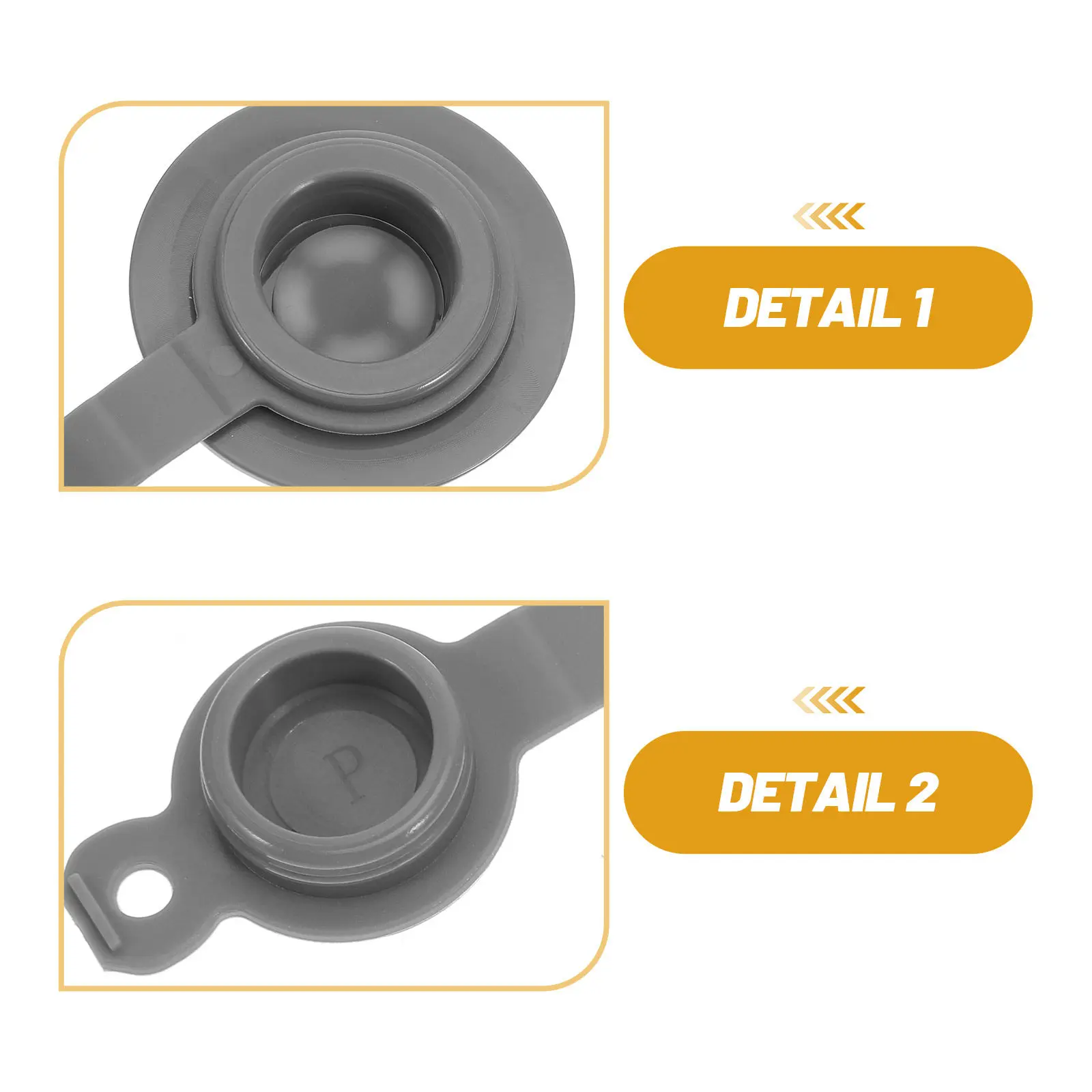 10Pcs Vacuum Bag Air Valve Replacement Tpu Plastic Seal Covers for Compression Storage Bags Vacuum Seal Bag Accessories for Home