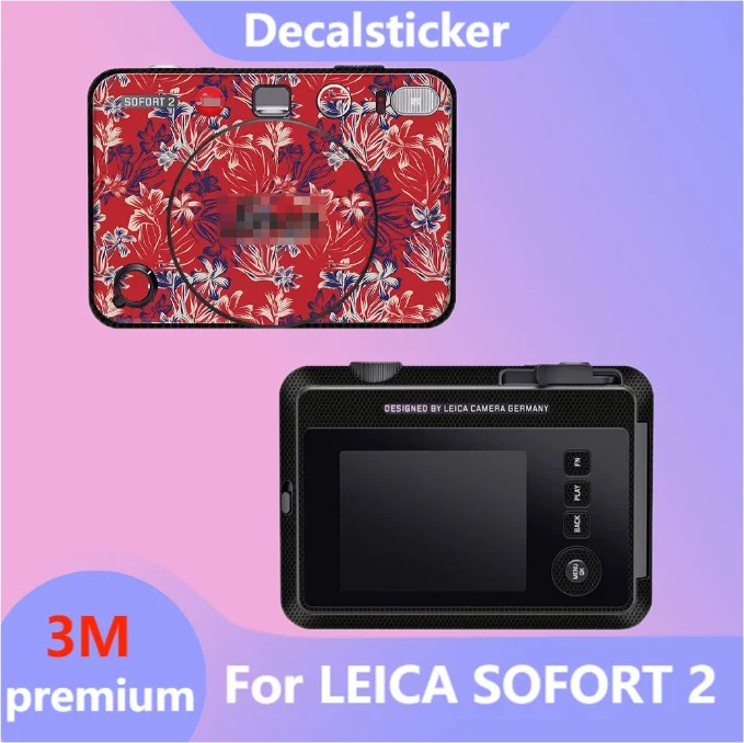 For LEICA SOFORT 2 Camera Lens Skin Anti-Scratch Protective Film Body Protector Sticker