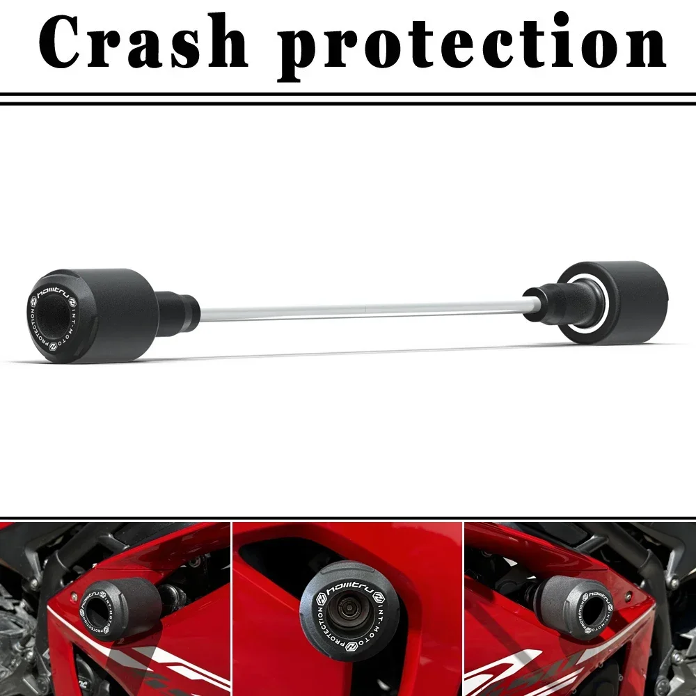 

Motorcycle Frame Slider Protector Anti Falling Rod Crash Frame Slider Pad For Aprilia Dorsoduro 750 2008-2017 & 900 2018-2021