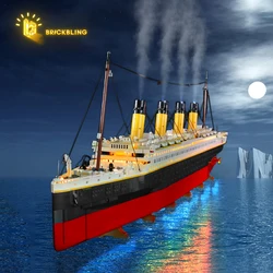 Brick Bling LED light model 10294 is suitable for Titanic building block gifts (including lighting accessories only)