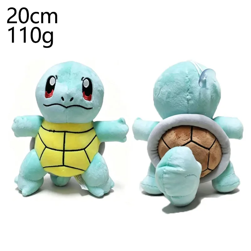 18-25CM Pokemon Pikachu Plüschpuppe Spielzeug Anime Kawaii Squirtle Charmander Bulbasaur Stofftiere Cartoon Kinder Geburtstagsgeschenk