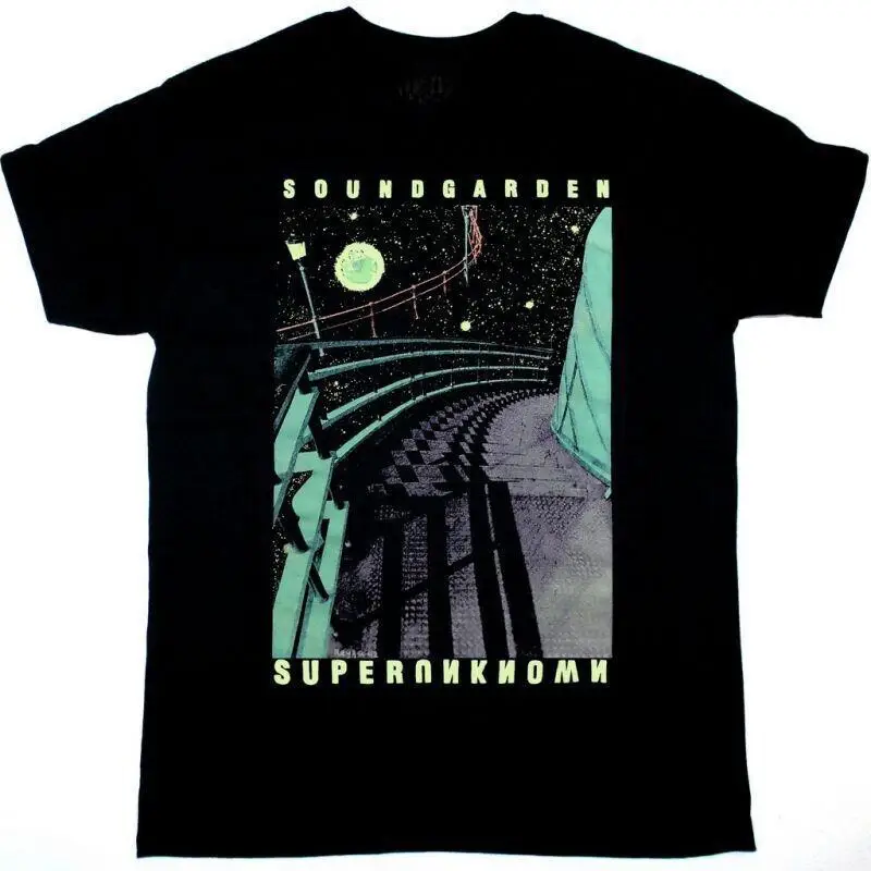 Vtg Soundgarden Superunknown Хлопковая черная футболка всех размеров Bl232