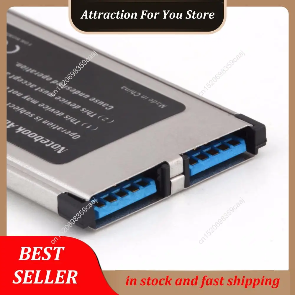 Hot Selling PCI Express To USB 3.0 Dual 2 Ports PCI-E Card Adapter Express Card Converter For Notebook Laptop