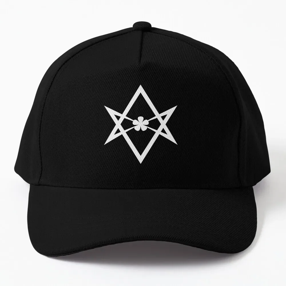 

The Thelemic Unicursal Hexagram- white Baseball Cap Vintage funny hat Mens Tennis Women'S