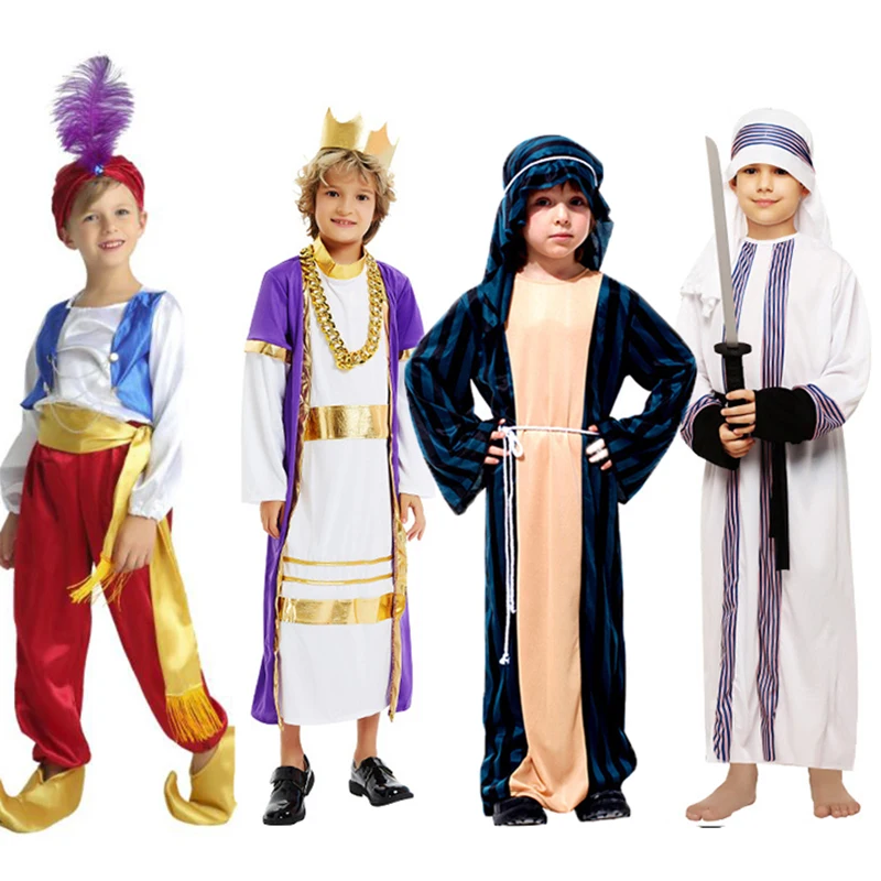 

Детский костюм для косплея Катар Маленький принц греческие боги Zeus модный принц Дубай Объединенные Арабские Эмираты костюм для представлений арабский