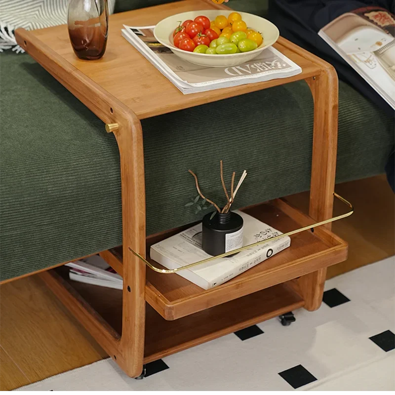 

*v forWood Bedside Table Small Center Small Coffee Bed Side Table Living Room Nightstands Petit Meuble Living Room Furnitures c