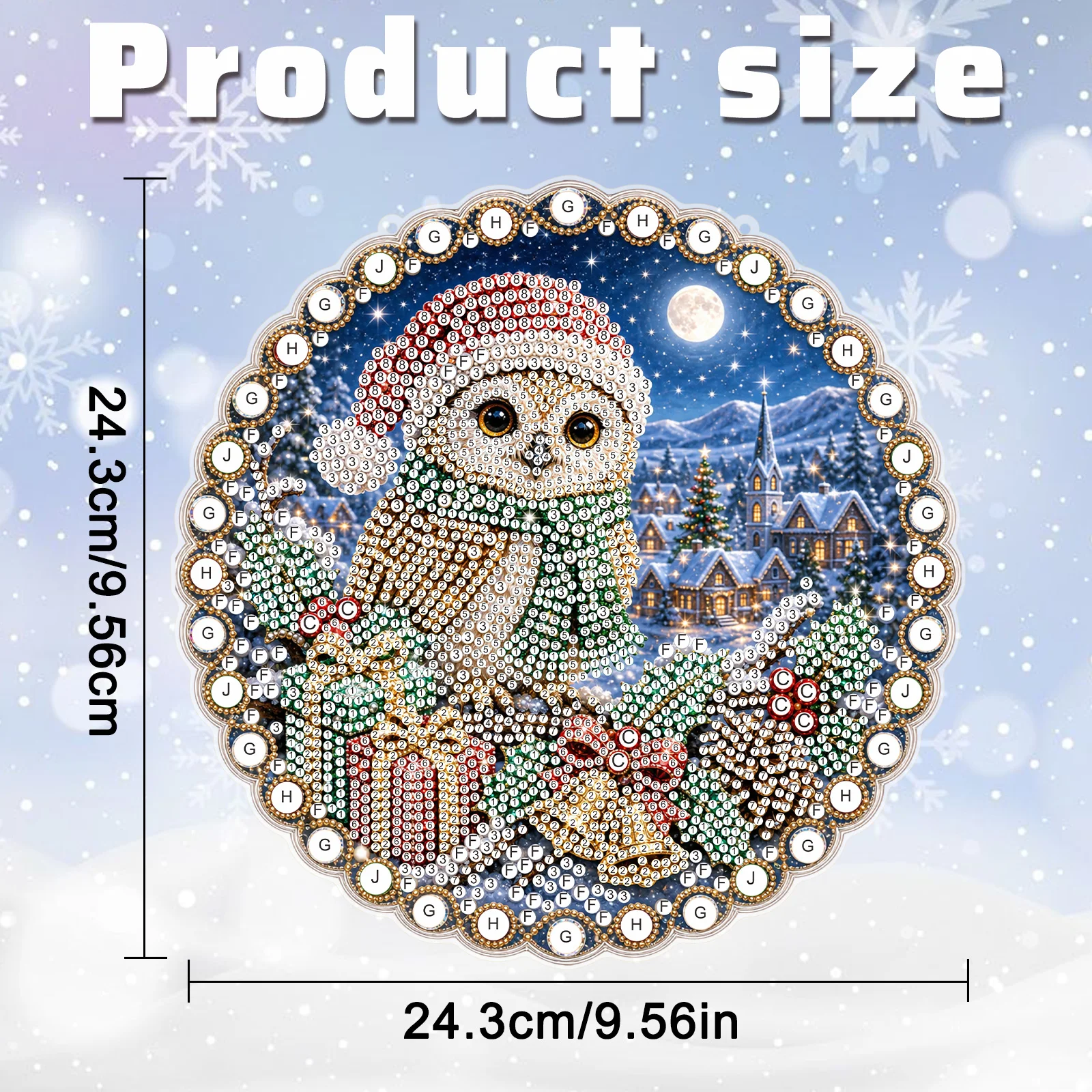 Christmas Pearl Diamond Painti - Art Craft For Christmas ulasan dan harga