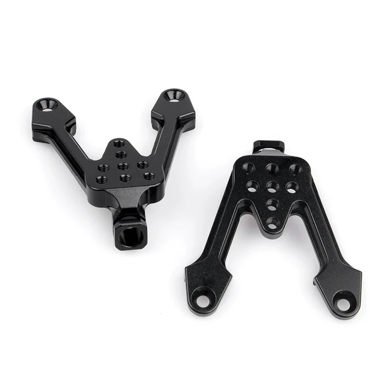 Kyx racing suporte de suspensão traseira de alumínio torres de choque atualizações peças acessórios para 1/10 rc rastreador carro axial scx10