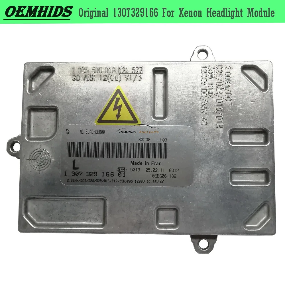 

Original New 130732916601 D1S D1R Xenon Ballast For 308 408 HID Headlight Control Module Driver Computer ELAD CEMOO 1307329166