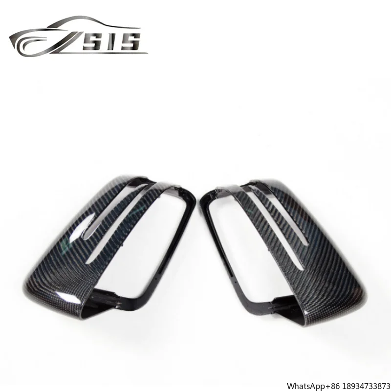 Hot Sale C Class W204 W463 Carbon Fiber Material Install Side Mirror Cover For W463 G500 Rarview Mirror