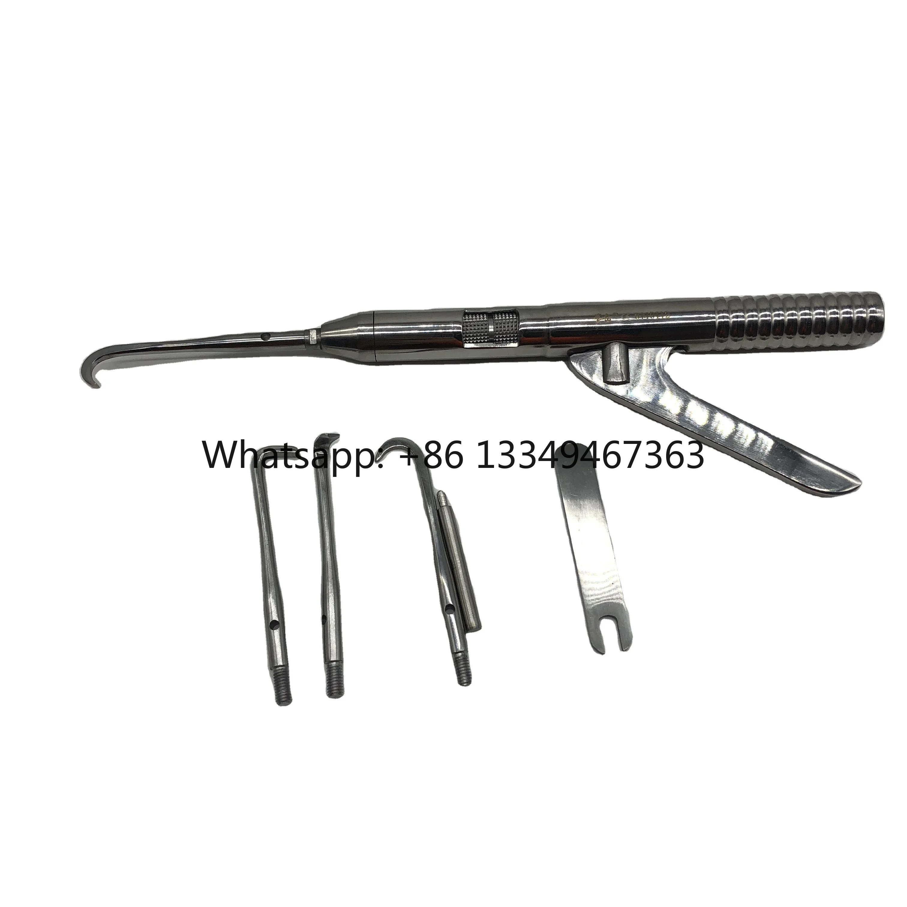 

076-7511 Dental Basic Stainless Steel Auto Crown Remover Double Head with Tools