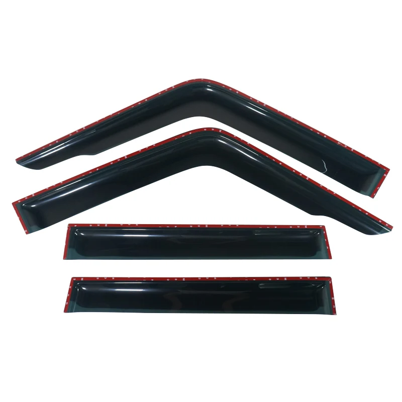 For Toyota Land Cruiser 70 76 78 79 LC70 LC76 LC78 LC79 2007-2024 Car Rain Shield Rain Sun Guard  Window Visor Deflectors view 6