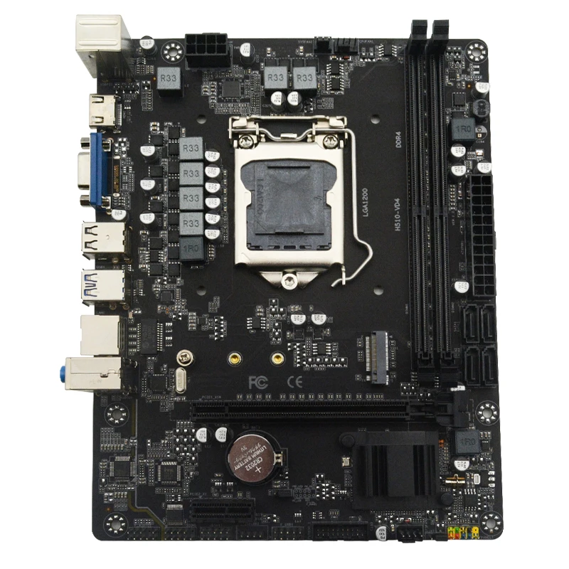 H510 Motherboard Core I7 I5 I3 LGA1200 Dual DDR4 M.2 Desktop Motherboard