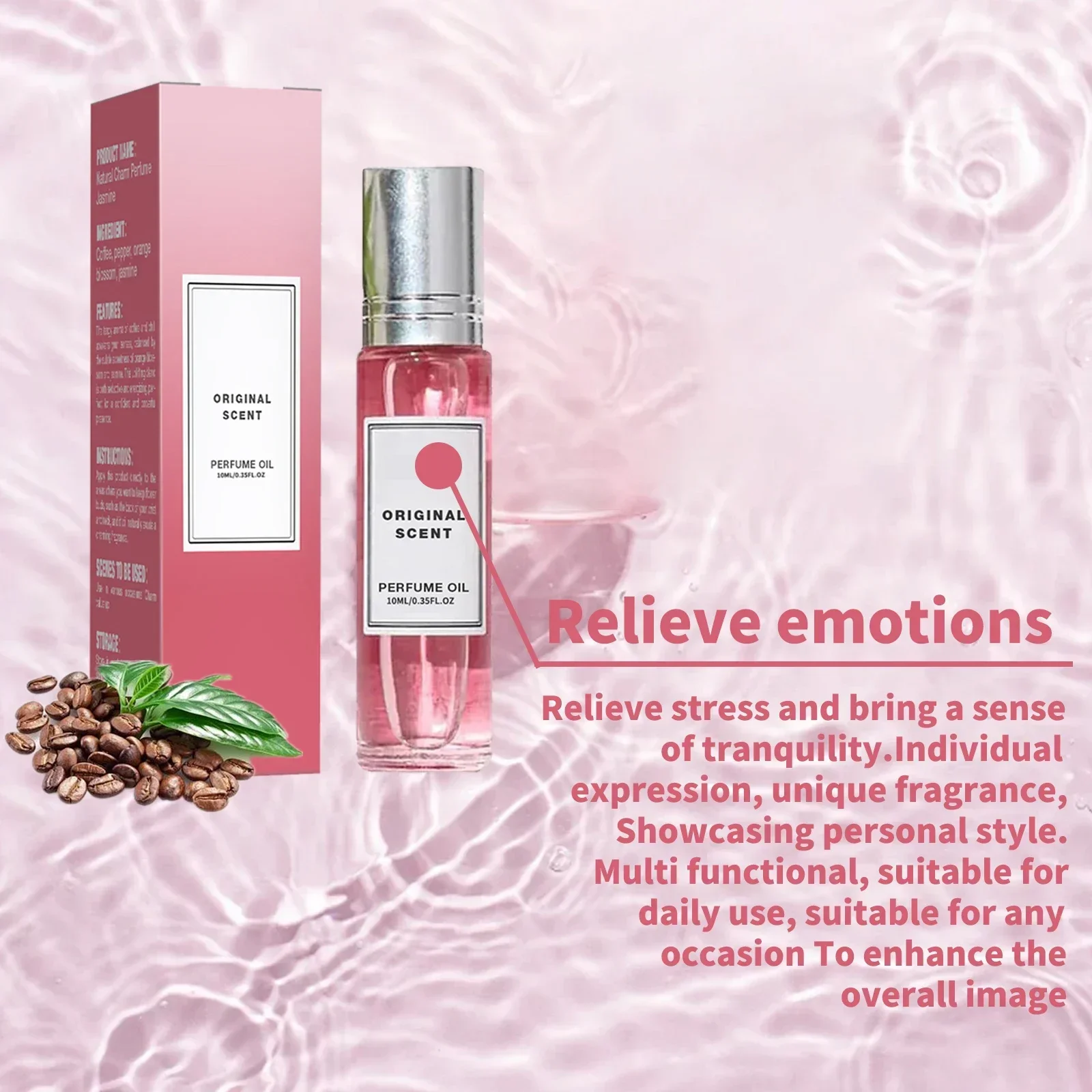 عطر زهرة البرتقال والياسمين، نكهة القهوة الغنية، رائحة لطيفة، شعور طازج ومرحب، يضيف جوًا رومانسيًا #2