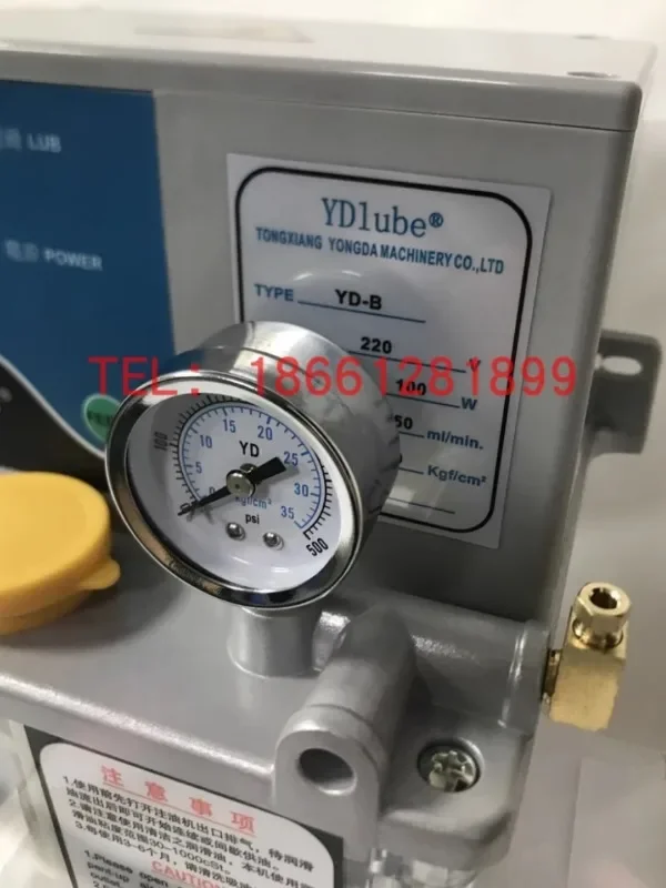 YDLUBE Yongda Lubricating Oil Pump YD-B Single Line Damping Resistance Injector YD-A TM-A10 YF-A