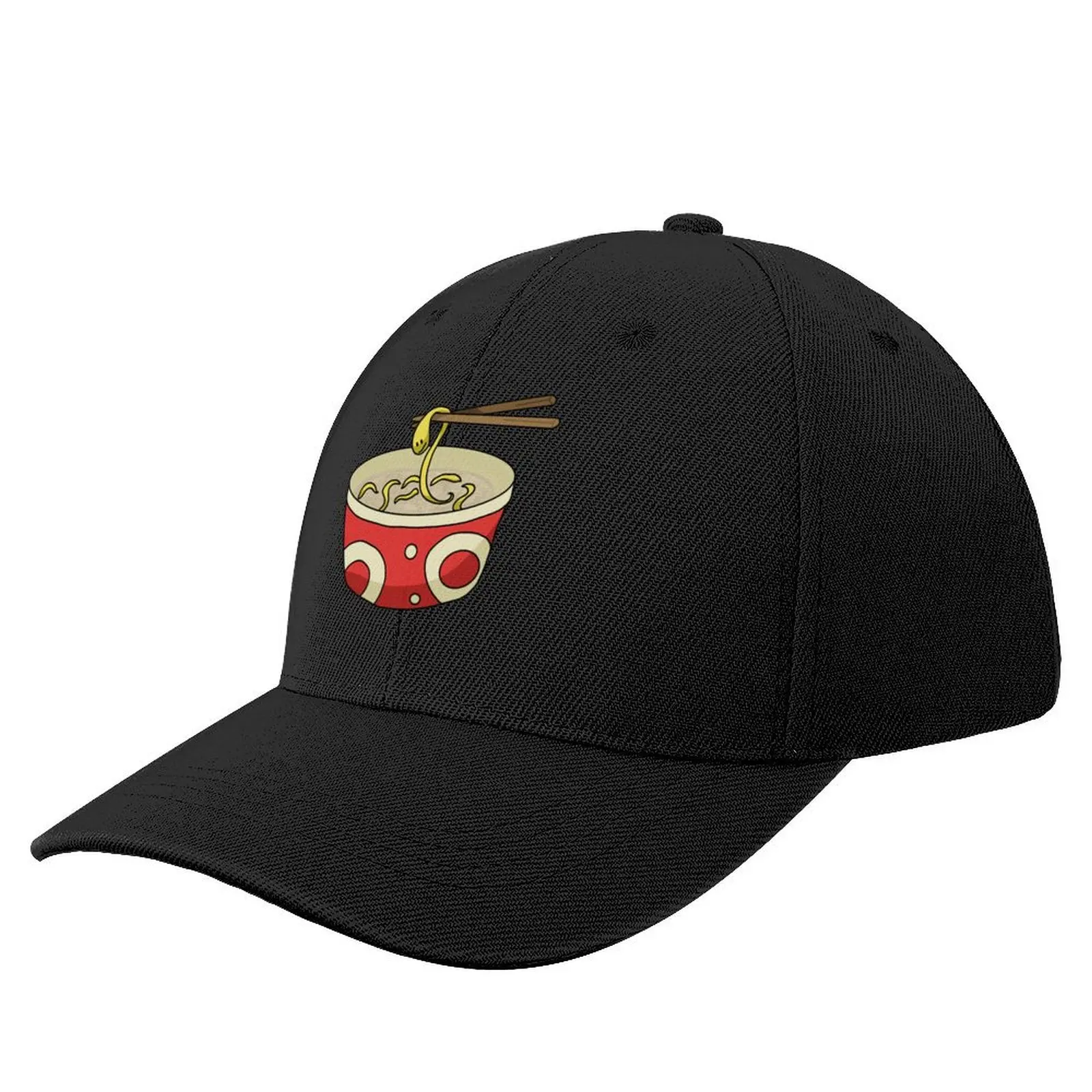 Poke Noodle Noodles Baseball Cap Golf Cap Snap Back Hat Elegant Women's Hats Men's