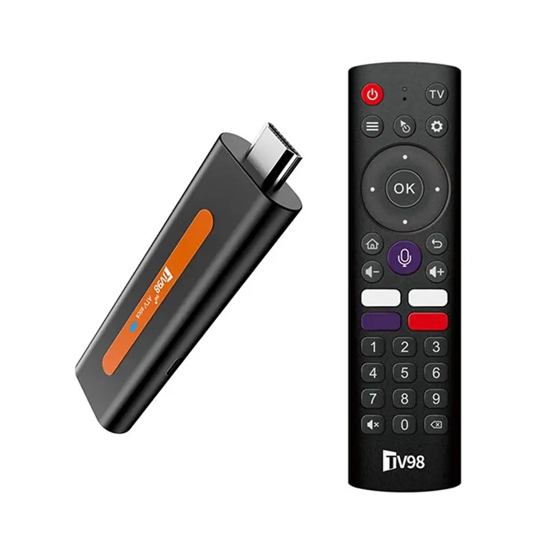 

ТВ-приставка ABKQ-TV98 ATV H618 8K HD с Bluetooth и 5G Wi-Fi на Android 14