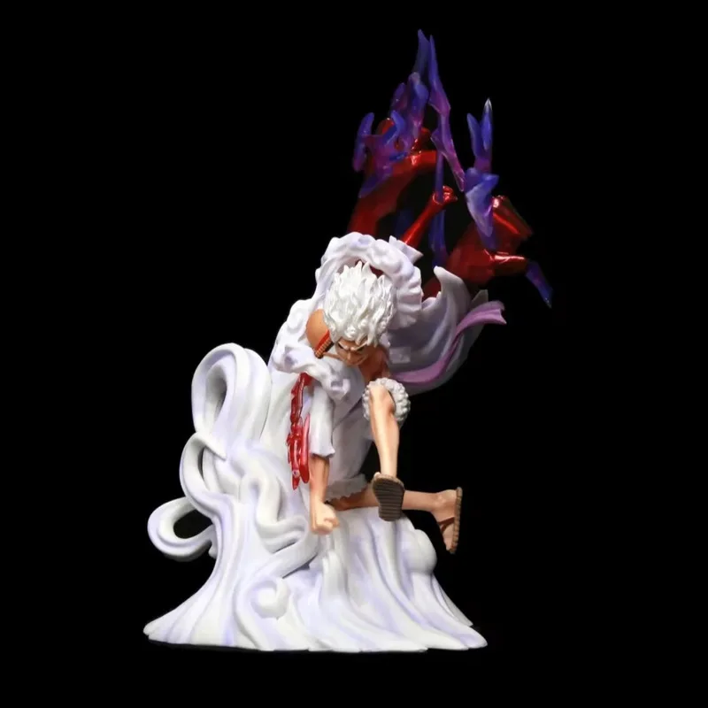 

One Piece Luffy Nika Fifth Gear Gk Battle Form Boxed Figure Collectible Model Desktop Decoration Ornament For Anime Collectors