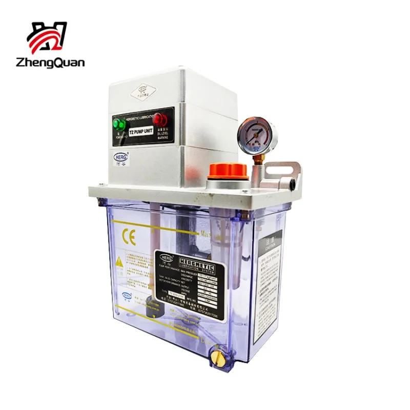 TZ-2202-210 HERG alloy steel material low noise long service life grease lubrication system electric gear pump