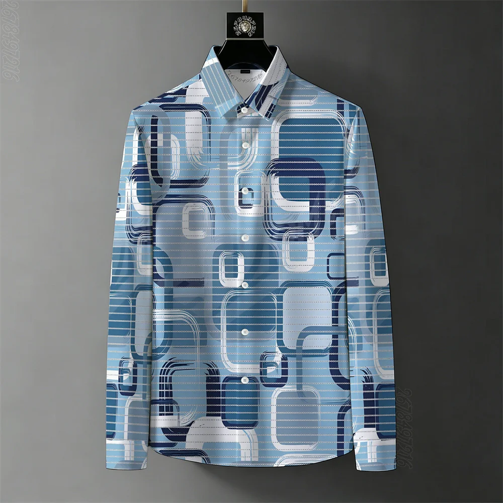 Back View of Retro Baroque Shirt